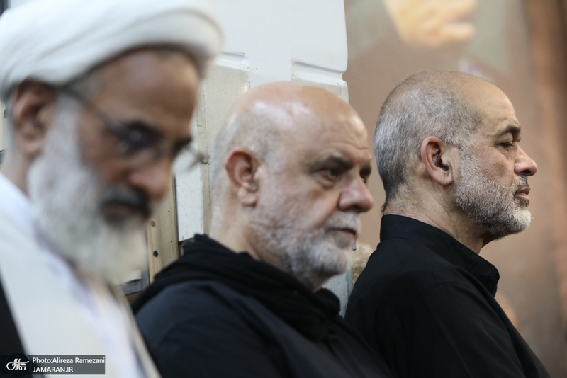 مراسم چهلمین روز شهادت سپهبد حسین سلامی