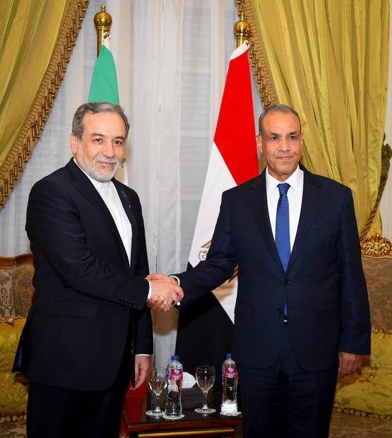 عراقچی با وزیر خارجه مصر گفت و گو کرد + عکس