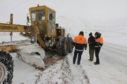 راهداران 1500 کیلومتر جاده های کردستان را برف روبی کردند