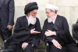 مراسم بزرگداشت مرحوم حاج محمد تقی انصاریان‎ در مسجد اعظم قم