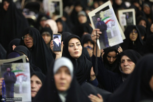 مراسم چهلم شهیدان لاریجانی در حرم مطهر حضرت معصومه (س) -2