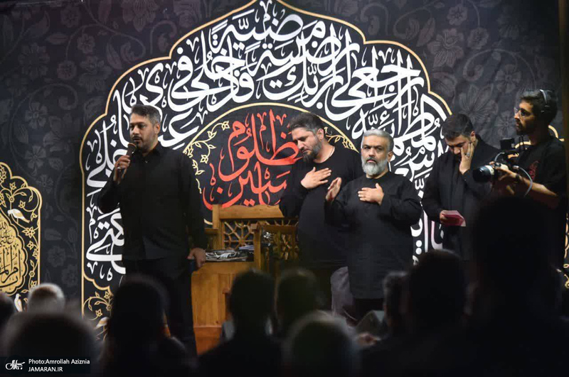 دومین شب محرم و صد و هشتمین اجتماع پر شور مردم در میدان شهدای خلیج فارس