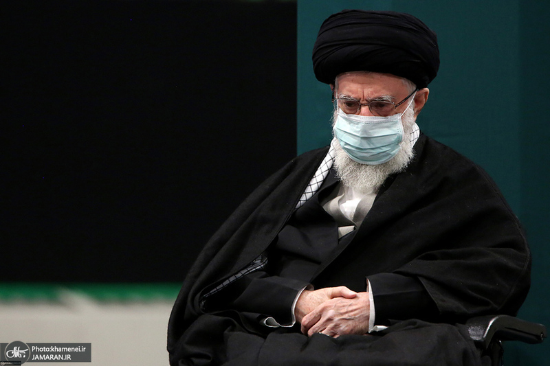 عزاداری شب شهادت حضرت زهرا (س) در حسینیه امام خمینی