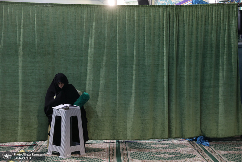 مراسم جزخوانی قرآن کریم در حرم مطهر حضرت عبدالعظیم حسنی(ع)