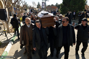 مراسم تشییع و خاکسپاری صلاح زواوی سفیر سابق فلسطین در تهران