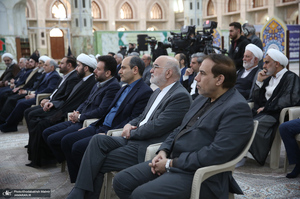 تجدید میثاق رئیس قوه قضاییه و مسئولان عالی قضایی با آرمان‌های حضرت امام (س)