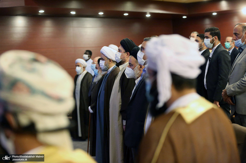 دیدار مهمانان سی و پنجمین کنفرانس وحدت اسلامی با سید حسن خمینی