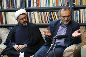 دیدار دست اندرکاران هفته فرهنگی بر استان آفتاب با سید حسن خمینی