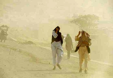 طوفان و گردو خاک در سیستان  ۲۶۱ نفر روانه بیمارستان شدند