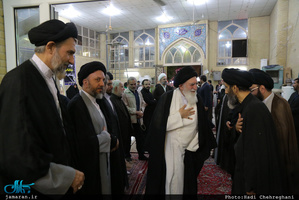 مراسم چهلمین روز درگذشت  استاد سید مهدی طباطبایی(ره) در قم 