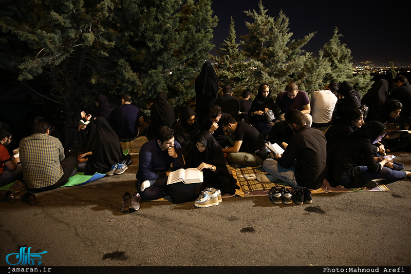 مراسم احیای شب نوزدهم ماه مبارک رمضان در کهف الشهدا