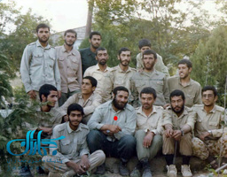 تصاویر دیده نشده از حضور سردار زاهدی در دوران دفاع مقدس