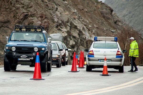تردد در جاده‌های استان سمنان ۳۴ درصد کاهش یافت