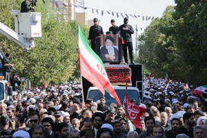 مراسم تشییع آیت الله العظمی شبیری زنجانی-۲
