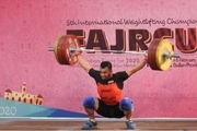 وزنه بردار عراقی مدال طلای وزن منفی ۸۱ کیلوگرم را به گردن آویخت
