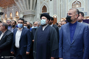 تجدید میثاق وزیر و معاونان وزارت امور خارجه با آرمان های حضرت امام خمینی (س)