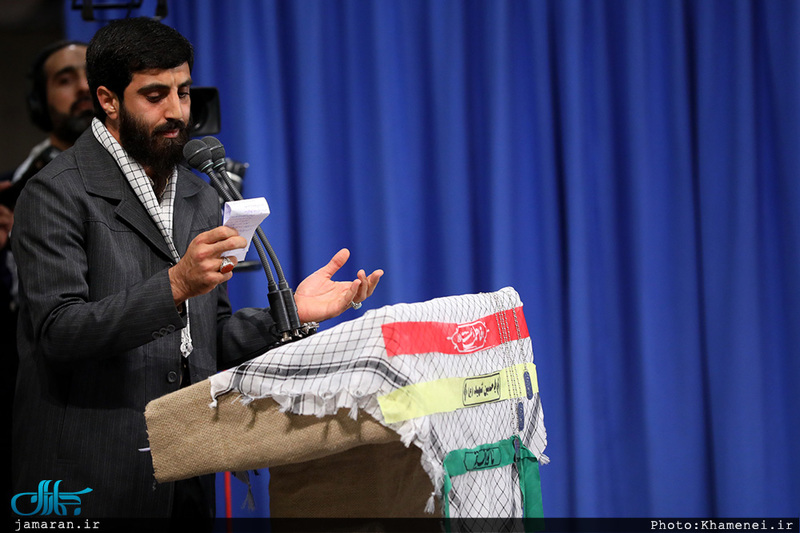 دیدار جمعی از جوانان و نوجوانان عازم اردوهای راهیان نور با رهبر معظم انقلاب