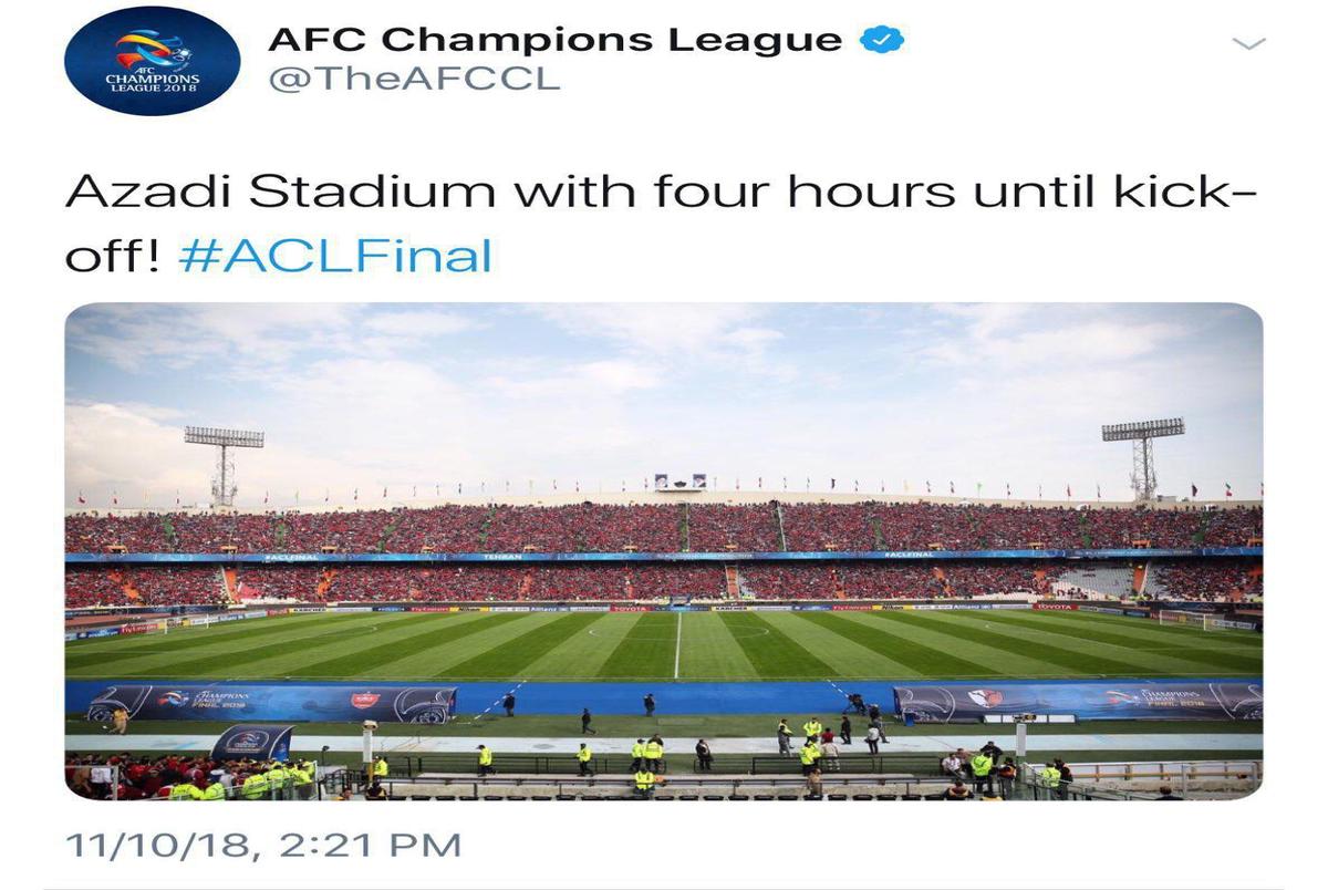 واکنش AFC به حضور پرشور هواداران پرسپولیس در آزادی+ عکس
