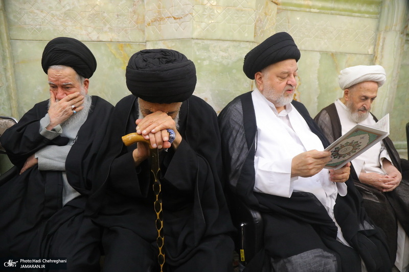 مراسم چهلمین روز ارتحال آیت الله العظمی شبیری زنجانی (ره)