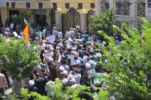 راهپیمایی مردم قم در سالروز قیام 15 خرداد‎‎