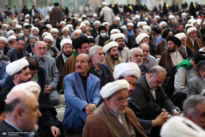 مراسم بیست‌و‌نهمین سالگرد ارتحال حاج سید احمد خمینی و بزرگداشت آیت‌الله بجنوردی  2