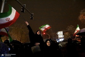 اجتماع مردمی در میدان تجریش تهران