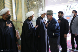 مراسم ختم مرحوم حاج محمد کمساری در قم -1