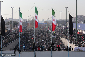 حضور میلیون ها تهرانی در تشییع پیکر مطهر سردار قاسم سلیمانی - 5