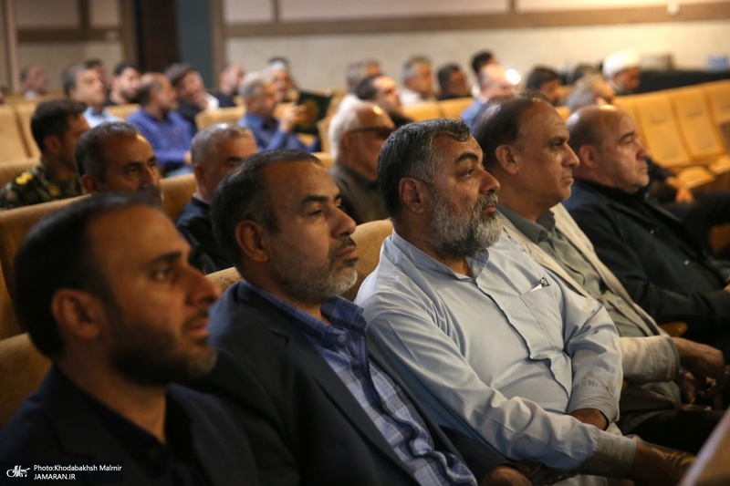 مراسم بزرگداشت احسان صابری در حرم امام خمینی (س)