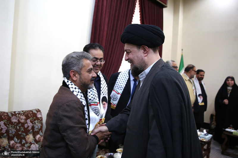 دیدار جمعی از حقوقدانان کشور پاکستان با آیت الله سید حسن خمینی