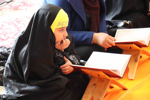 محفل انس با قرآن در بیت تاریخی حضرت امام در خمین