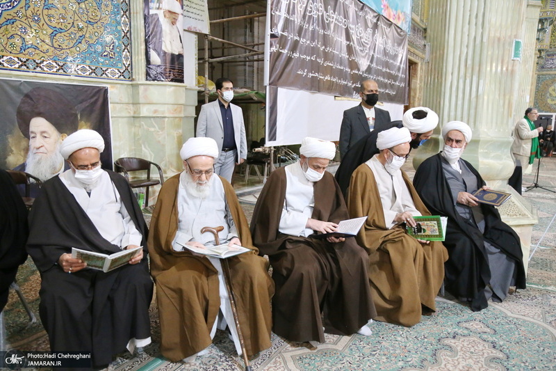 مراسم بزرگداشت مرحوم آیت الله العظمی علوی گرگانی (ره) در قم