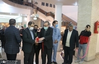 دیدار جمعی از هنرمندان هنرهای تجسمی با مدیر مؤسسه تنظیم ونشر آثار امام خمینی (س) اصفهان