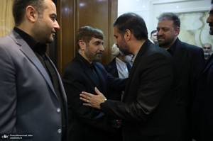 مراسم ختم همسر علی آقامحمدی -1