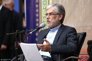مراسم تجدیدمیثاق دانشگاهیان با آرمان‌های امام خمینی (س)