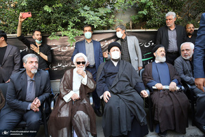 مراسم تشییع پیکر حجت الاسلام و المسلمین سید محمود دعایی از موسسه اطلاعات