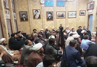 روضه هفتگی بیت امام خمینی در نجف اشرف همزمان با سالگرد شهادت آیت‌الله سید مصطفی خمینی
