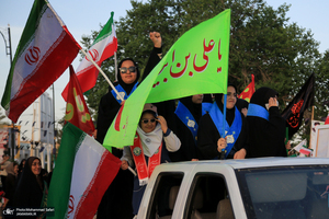 رزمایش «دختران جان‌فدای ایران» در فسا
