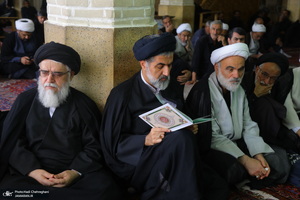 مراسم تشییع و خاکسپاری آیت الله حسن صانعی (ره) در قم