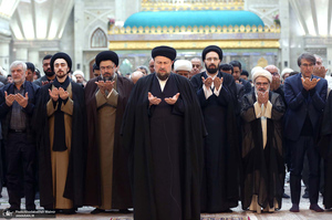 مراسم چهاردهمین سالگرد رحلت همسر امام خمینی و سی‌امین سالگرد ارتحال مرحوم حاج سیداحمد خمینی (ره)