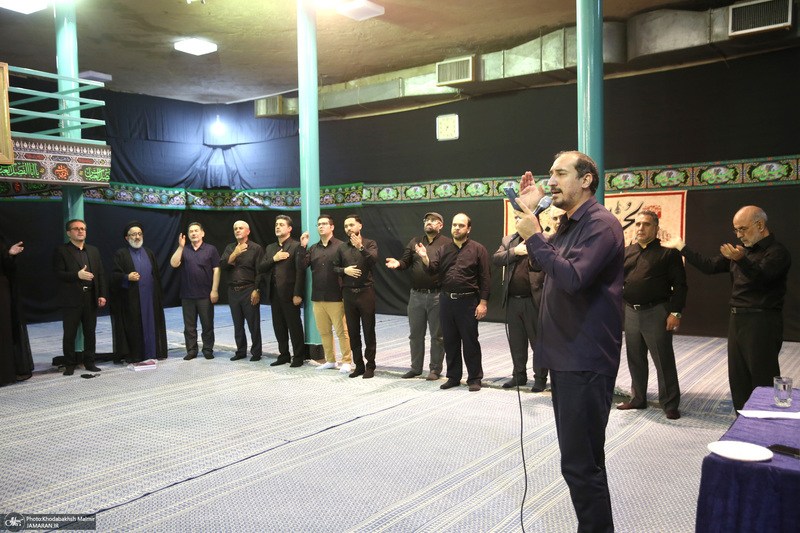 مراسم عزاداری کارکنان موسسه تنظیم و نشر آثار امام خمینی (س) به مناسبت دهه اول محرم