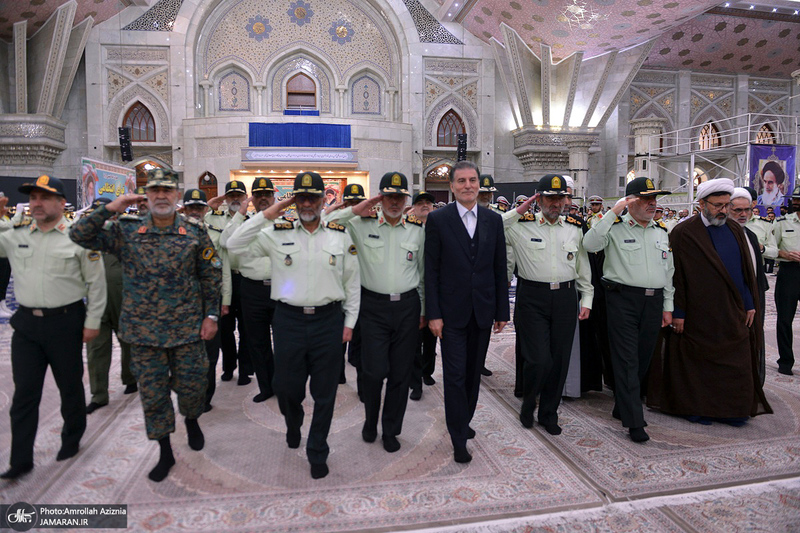 تجدید میثاق نیروهای فراجا با آرمان های امام خمینی (س)