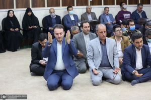 دیدار نوروزی رئیس موسسه تنظیم و نشر آثار امام خمینی (س) با کارکنان موسسه