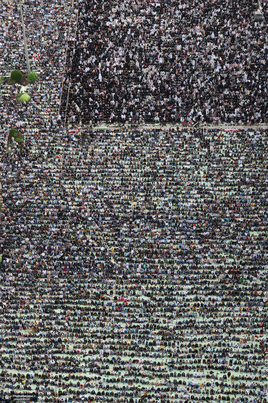 نماز عید فطر به امامت رهبر معظم انقلاب اسلامی