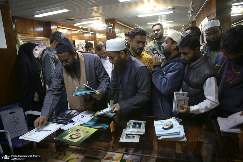 بازدید جمعی از فرهیختگان کشور هند از جماران‎