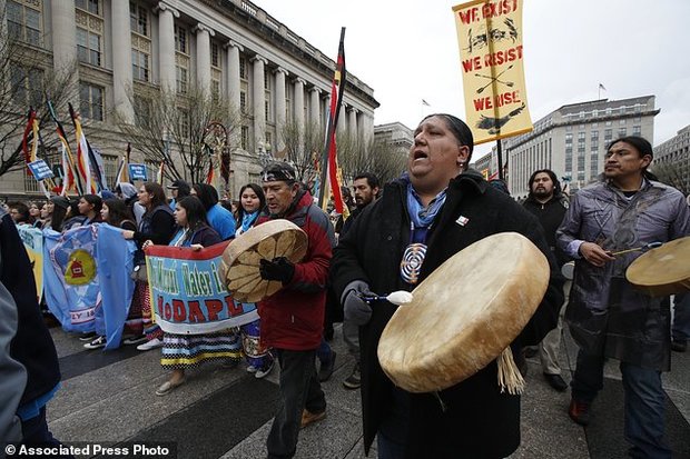 تجمع معترضان مقابل کاخ سفید+ تصاویر 

