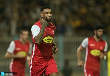 ویدیو| گل اول پرسپولیس به نفت مسجد سلیمان توسط لوکادیا