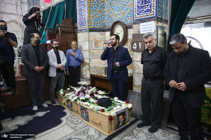 مراسم تشییع آیت الله سید مهدی موسوی بجنوردی (ره) در تهران