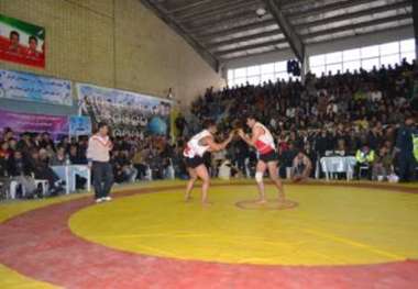 مسابقات کشتی باچوخه جام رمضان در مشهد