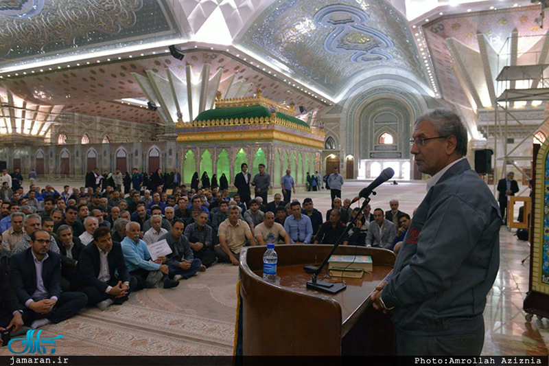 تجدید میثاق جامعه کارگری با آرمان های حضرت امام(س)